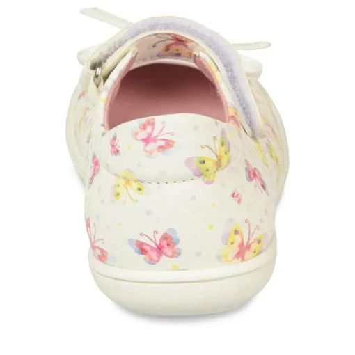 Ballerines Babies BLANC Fille Scratch