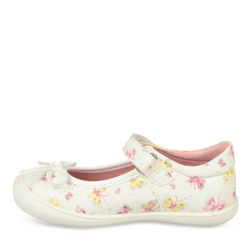 Ballerines Babies BLANC Fille Scratch