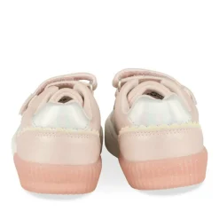 Baskets Baskets ROSE Fille Motif Coeurs Scratch