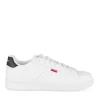 Baskets BLANC Femme Motif Uni Lacets