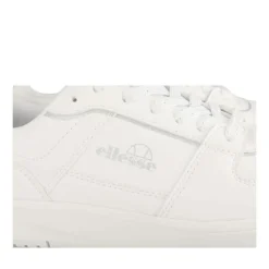 Baskets BLANC Femme Motif Uni Lacets
