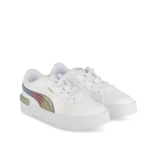 Baskets BLANC PUMA Jada Olympic JR