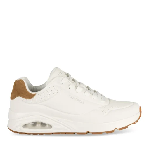 Baskets BLANC SKECHERS UNO