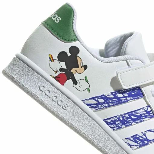 Baskets BLANCHES ADIDAS Mickey Grand Court