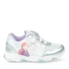 Baskets BLEU Fille Motif Uni Scratch