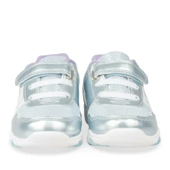 Baskets BLEU Fille Motif Uni Scratch