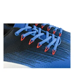 Baskets BLEU Garçon Motif Uni A Enfiler