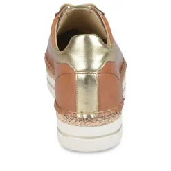 Baskets COGNAC Femme CUIR