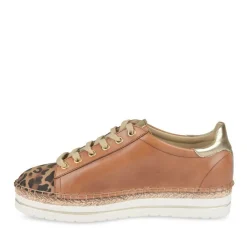 Baskets COGNAC Femme CUIR