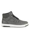 Baskets GRIS Homme Motif Uni Lacets