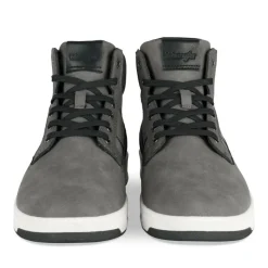 Baskets GRIS Homme Motif Uni Lacets