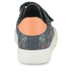Baskets MARINE Garçon Motif Multicolore Scratch