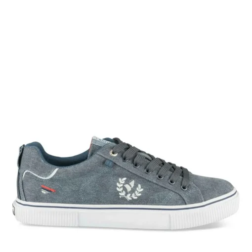 Baskets MARINE Homme Motif Uni Lacets