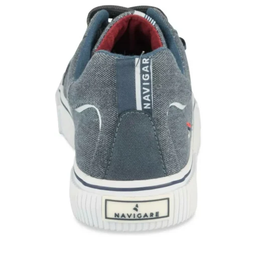 Baskets MARINE Homme Motif Uni Lacets