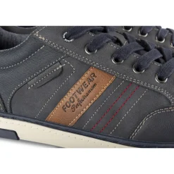 Baskets MARINE Homme Motif Uni Lacets