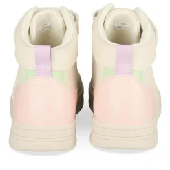 Baskets Montante BEIGE Fille Motif Multicolore Scratch