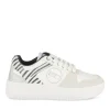 Baskets NOIR Femme Motif Uni A Enfiler
