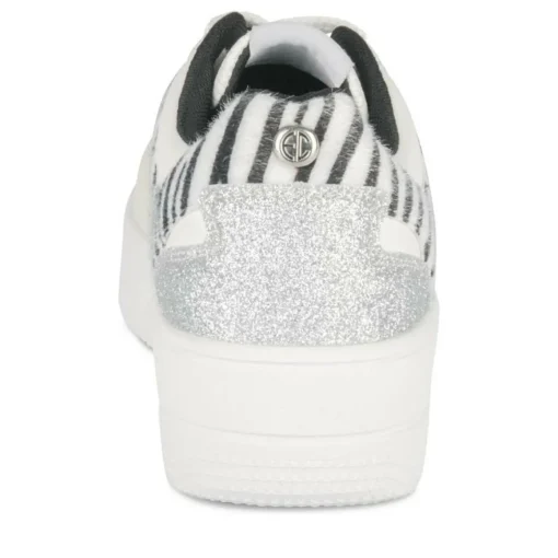 Baskets NOIR Femme Motif Uni A Enfiler