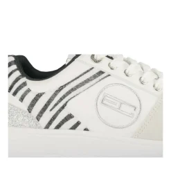 Baskets NOIR Femme Motif Uni A Enfiler