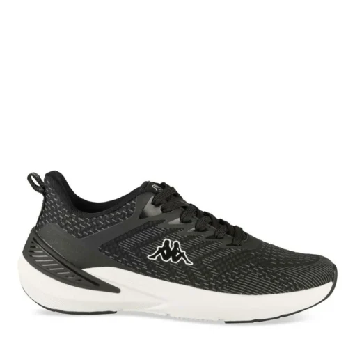 Baskets NOIR Garçon Motif Uni Lacets