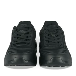 Baskets NOIR Garçon Motif Uni A Enfiler