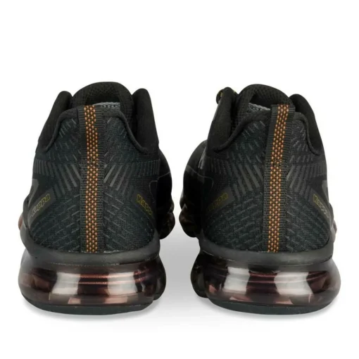 Baskets NOIR Garçon Motif Uni Lacets