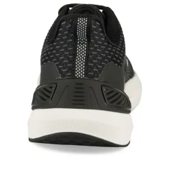 Baskets NOIR Garçon Motif Uni Lacets