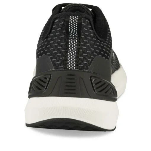 Baskets NOIR Garçon Motif Uni Lacets
