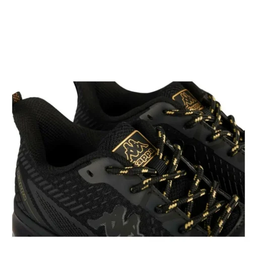 Baskets NOIR Garçon Motif Uni Lacets