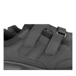 Baskets NOIR Garçon Motif Uni Lacets