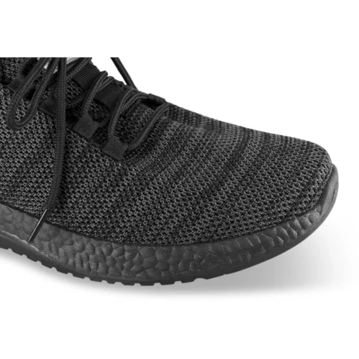 Baskets NOIR Homme Motif Uni Lacets