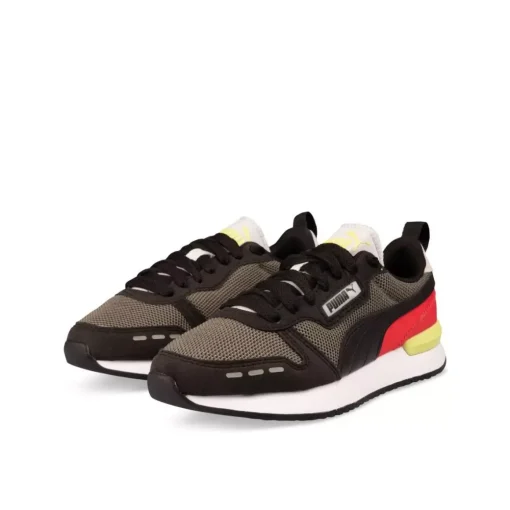Baskets NOIRES PUMA R78 JR