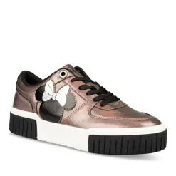 Baskets PEWTER Femme Motif Iridescent