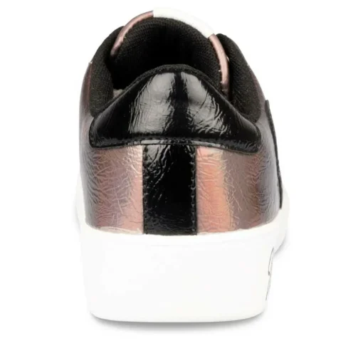 Baskets PEWTER Femme Motif Iridescent