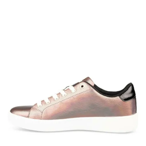 Baskets PEWTER Femme Motif Iridescent