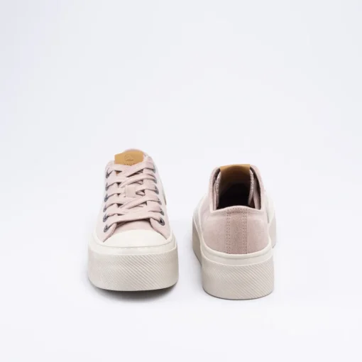 Baskets ROSE Femme Motif Uni Lacets