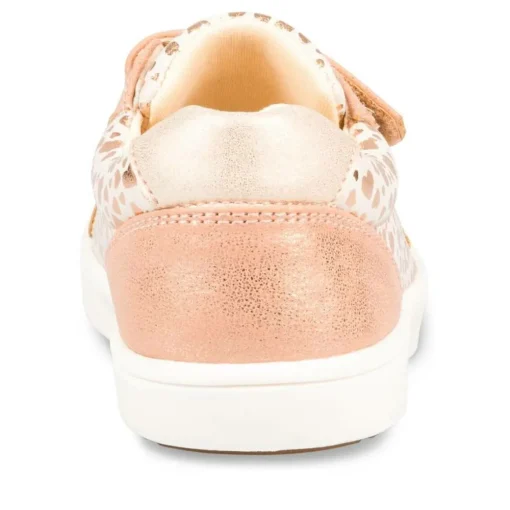 Baskets ROSE Fille Motif Coeurs Scratch