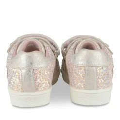 Baskets ROSE Fille Motif Paillettes Scratch