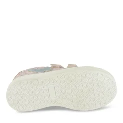 Baskets ROSE Fille Motif Paillettes Scratch