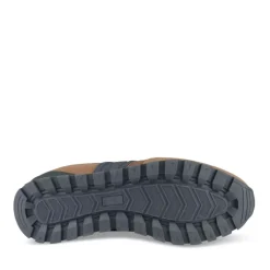 Baskets Running MARRON Homme Motif Uni Lacets
