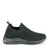 Baskets Running NOIR Femme Motif Uni A Enfiler