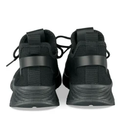 Baskets Running NOIR Femme Motif Uni A Enfiler