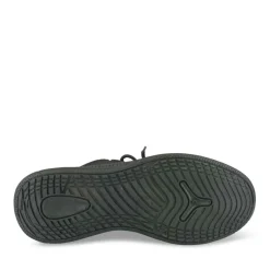 Baskets Running NOIR Femme Motif Uni Lacets
