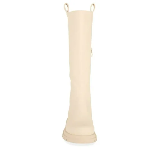 Bottes BEIGE Fille Motif Uni Fermeture éclair