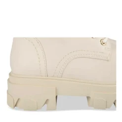 Bottes BEIGE Fille Motif Uni Lacets