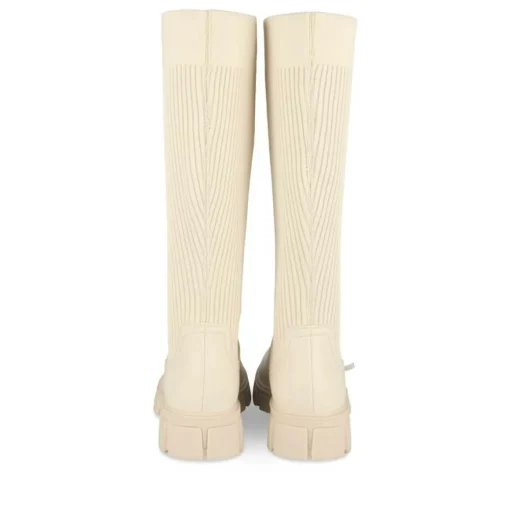 Bottes Cuissarde BEIGE Fille Motif Uni A Enfiler