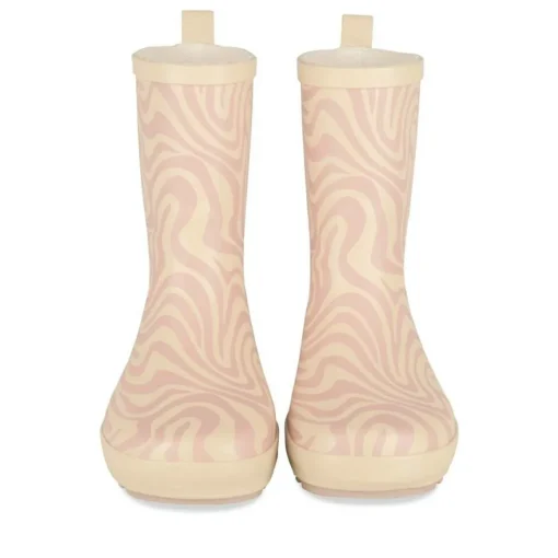 Bottes De Pluie BEIGE Fille Motif Uni A Enfiler