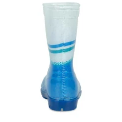 Bottes De Pluie BLEU Garçon Motif Uni A Enfiler