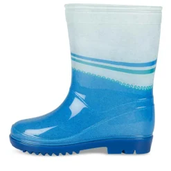 Bottes De Pluie BLEU Garçon Motif Uni A Enfiler