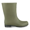 Bottes De Pluie KAKI Femme Motif Uni A Enfiler